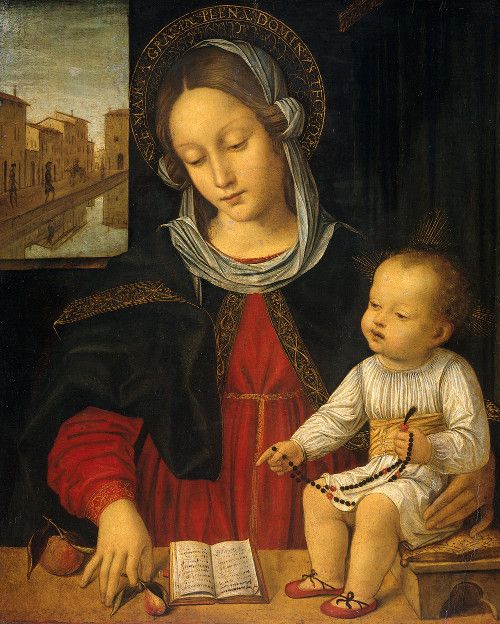 La Vierge Marie et l'Enfant Jésus