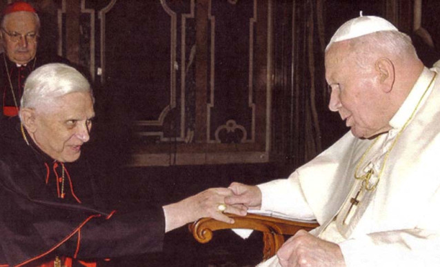 Joseph Ratzinger et l'antipape Jean-Paul II