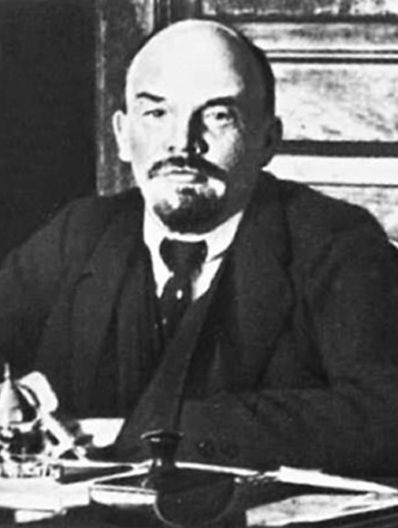 Vladimir Lénine, artisan de la révolution communiste, meurtrier de masse et leader de la Russie communiste, de 1917 à 1924