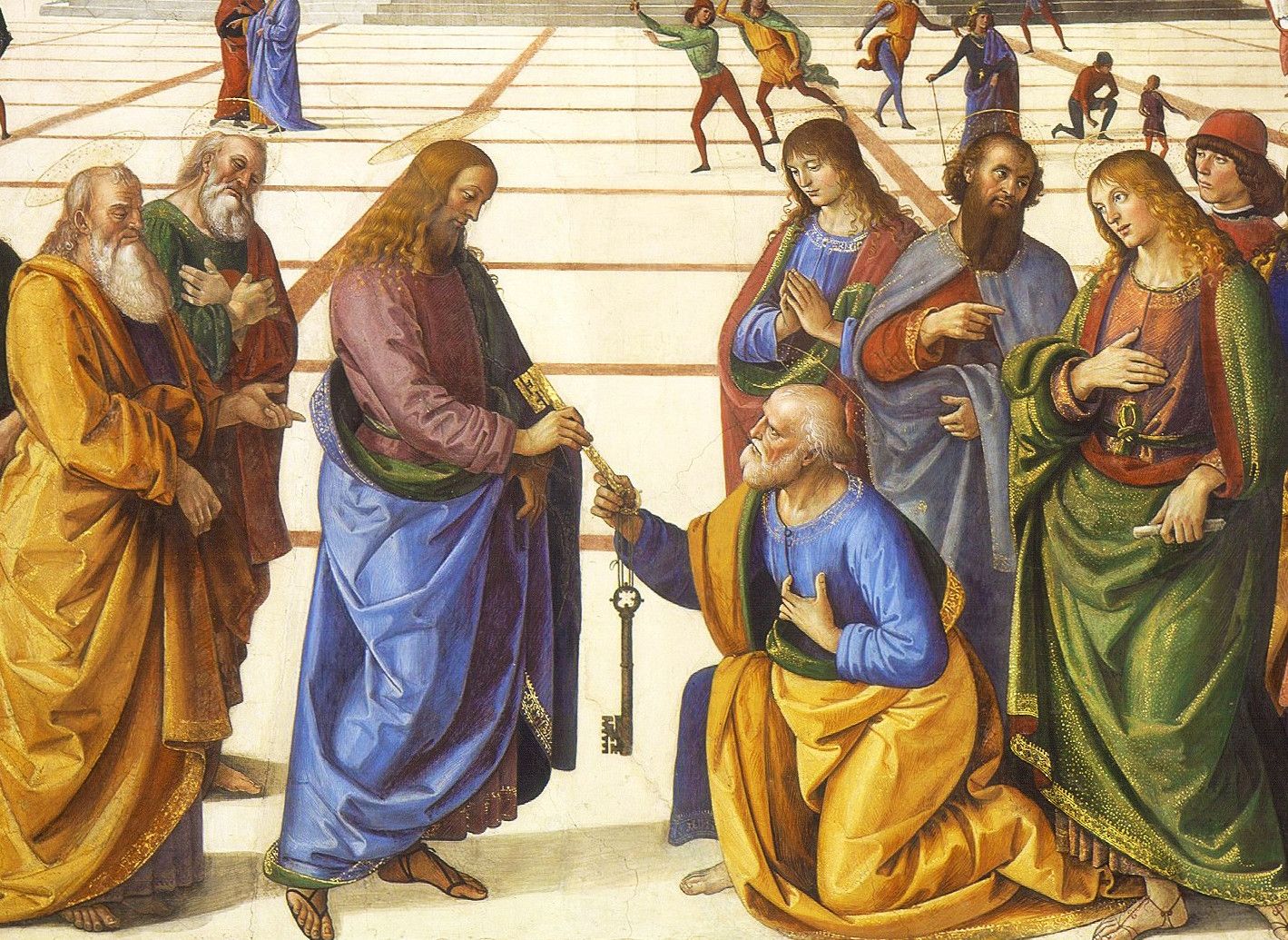 Les Clefs de saint Pierre et sa foi indéfectible