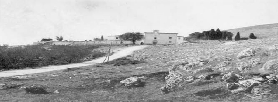 Photo du Couvent de Notre-Dame de la Grâce à peu près lorsque Padre Pio y vint en 1916