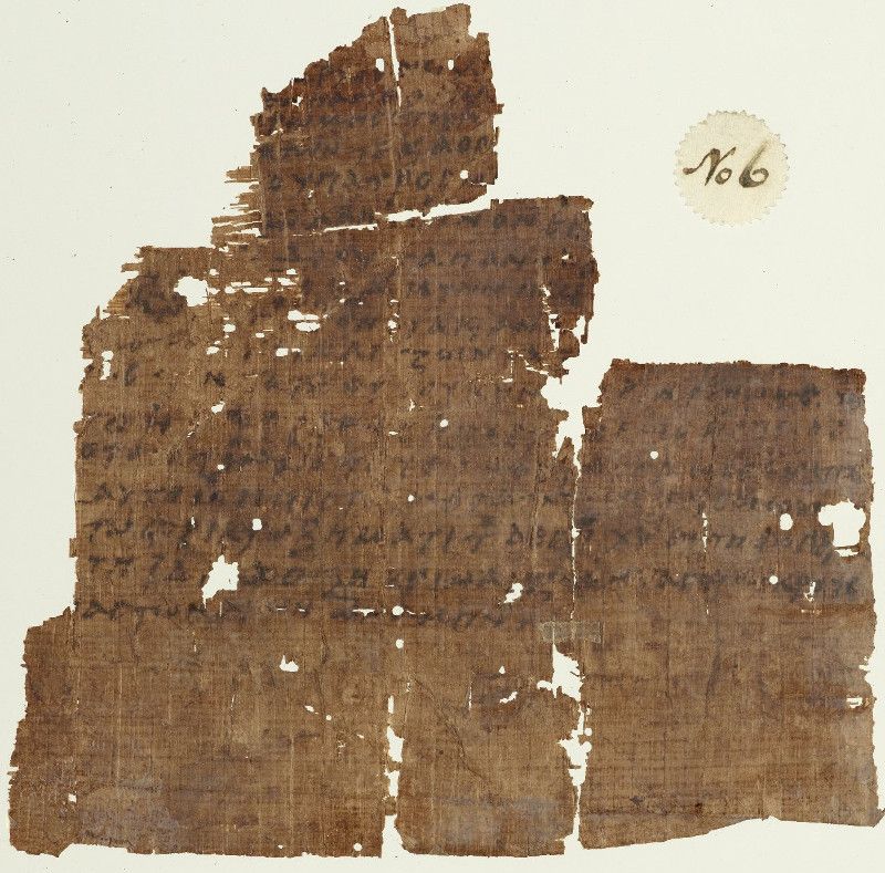 Le plus vieux manuscrit existant du Credo de Nicée, datant du 5<sup>ème</sup> siècle