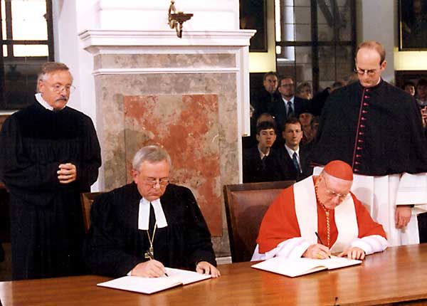 Déclaration commune de 1999 avec les luthériens sur la doctrine de la Justification